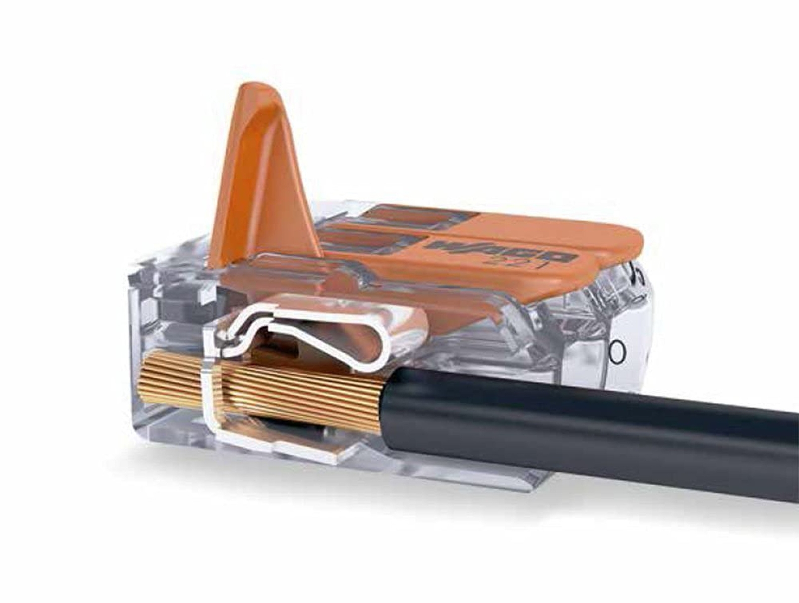 WAGO 221 Lever Nuts 90pc Compact Splicing Wire Connector Assortment with Case