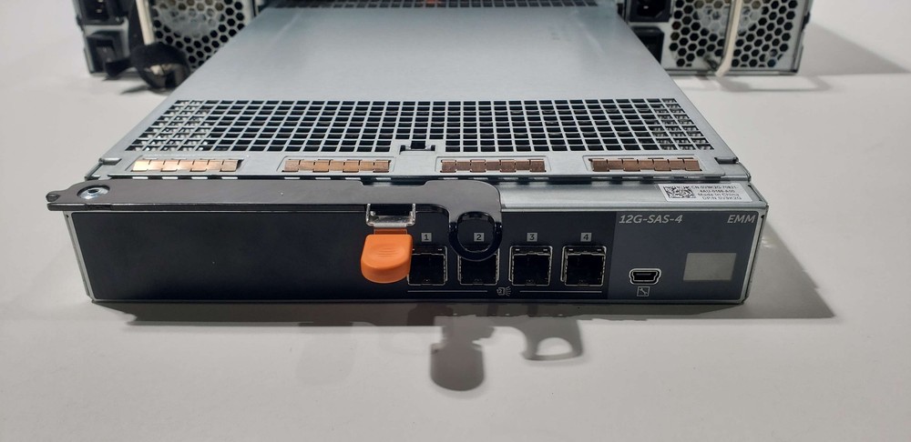 Dell Power Vault MD1420 Storage Array| 2x 0V9K2G EMMs| 2x 600W PSUs