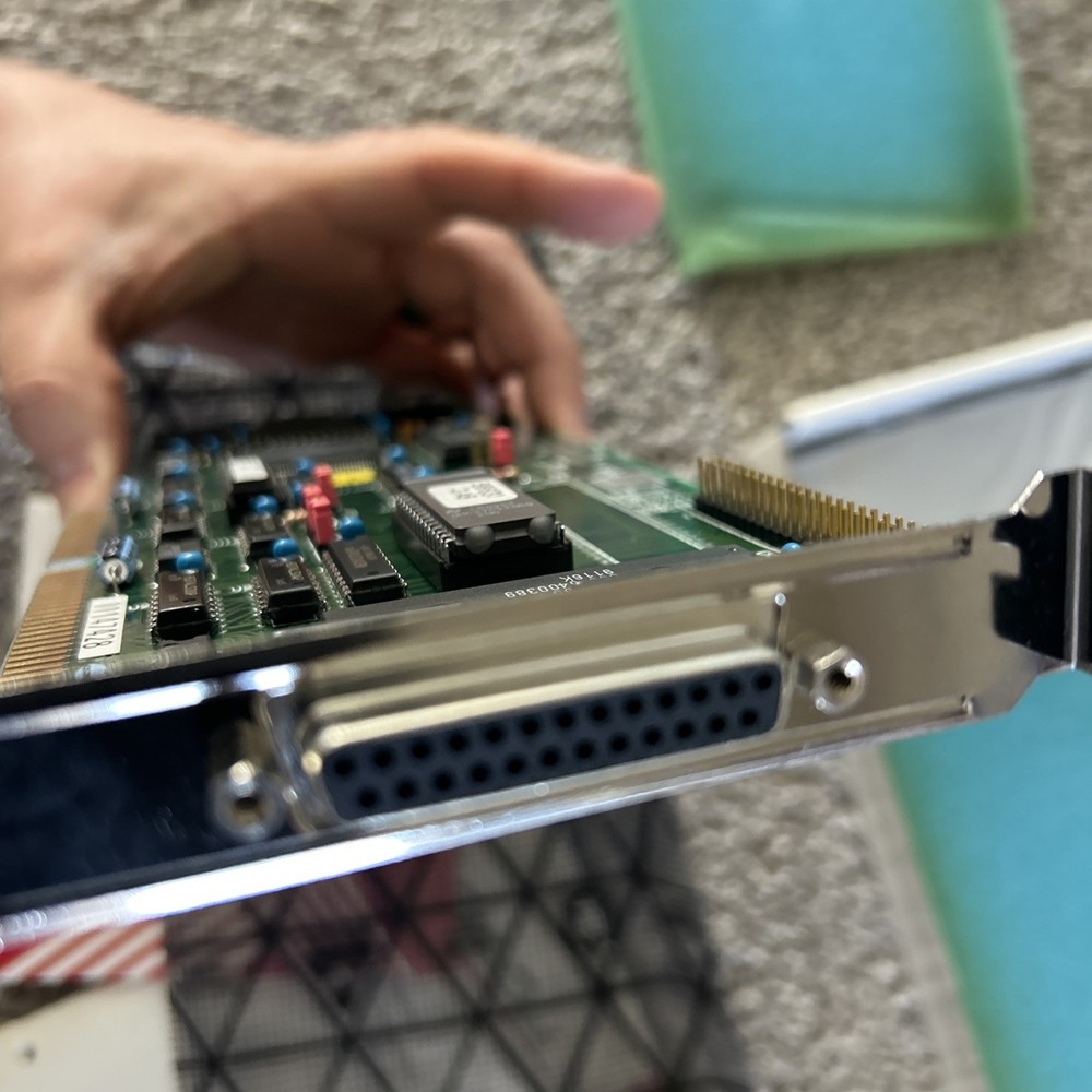 Vintage Longshine Microsystem LCS-6631 SCSI Controller Card – Untested