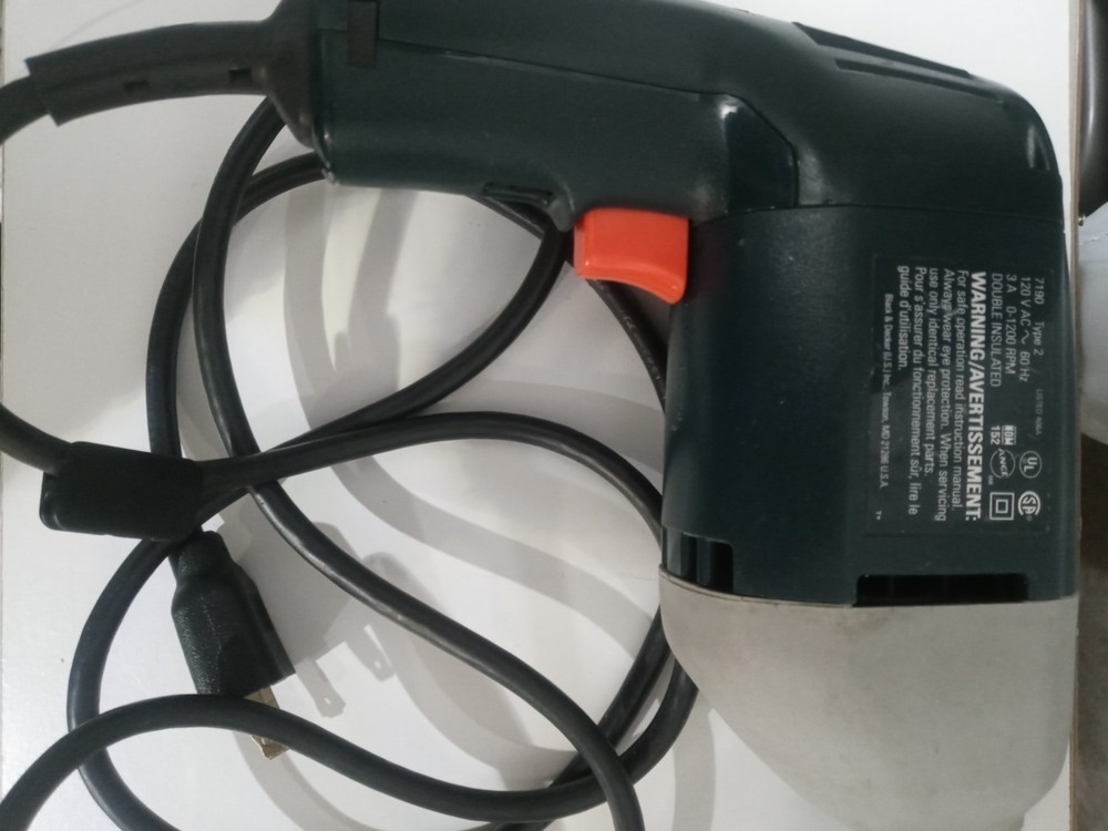 Black & Decker Drill Corded 1200