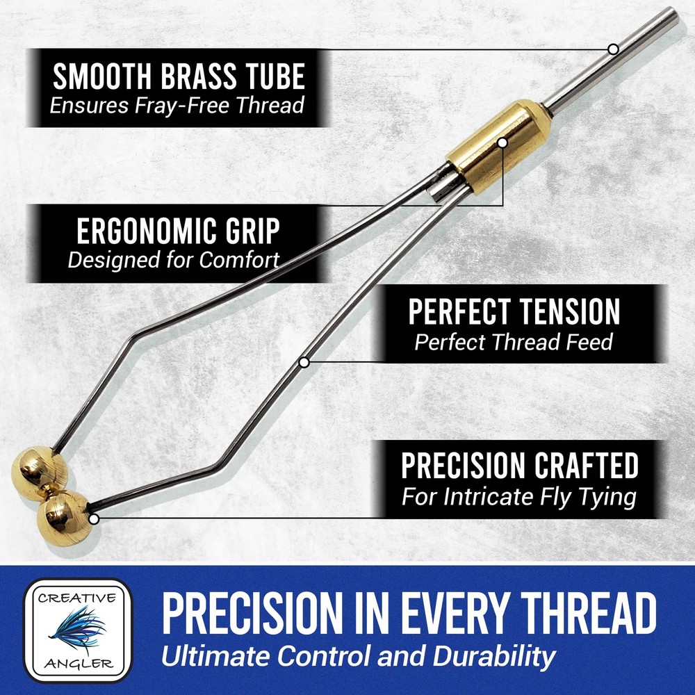 Precision Bobbin for Fly Tying - Essential Fly Fishing Accessory for Enhanced...