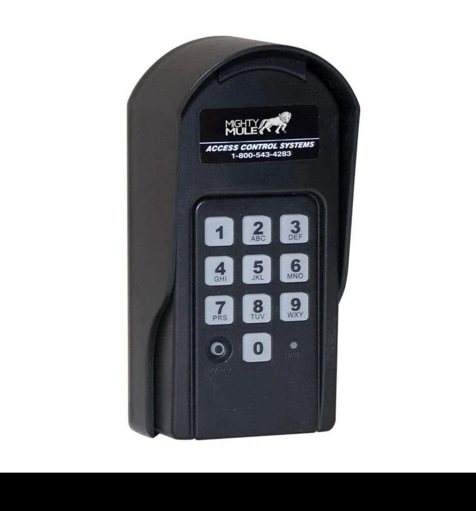 Mighty Mule GTO PRO Gate Openers Digital Keypad Black Automatic 500 Ft. Range