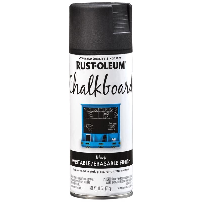 3~ Rust-Oleum Specialty Black Chalkboard Paint 11 oz. Multi-Surface Flat Finish