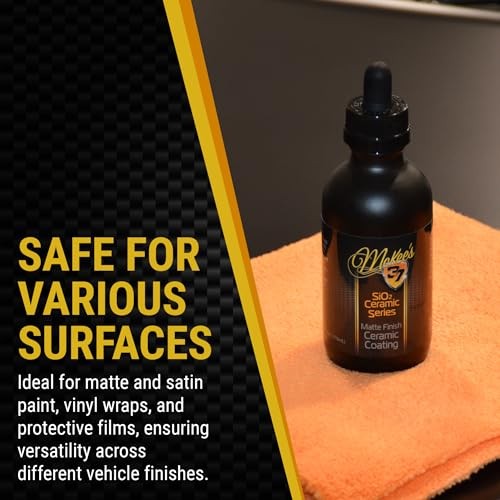 - Matte Finish Ceramic Coating - Advanced Protection & 4 oz. (SiO2 Ceramic)