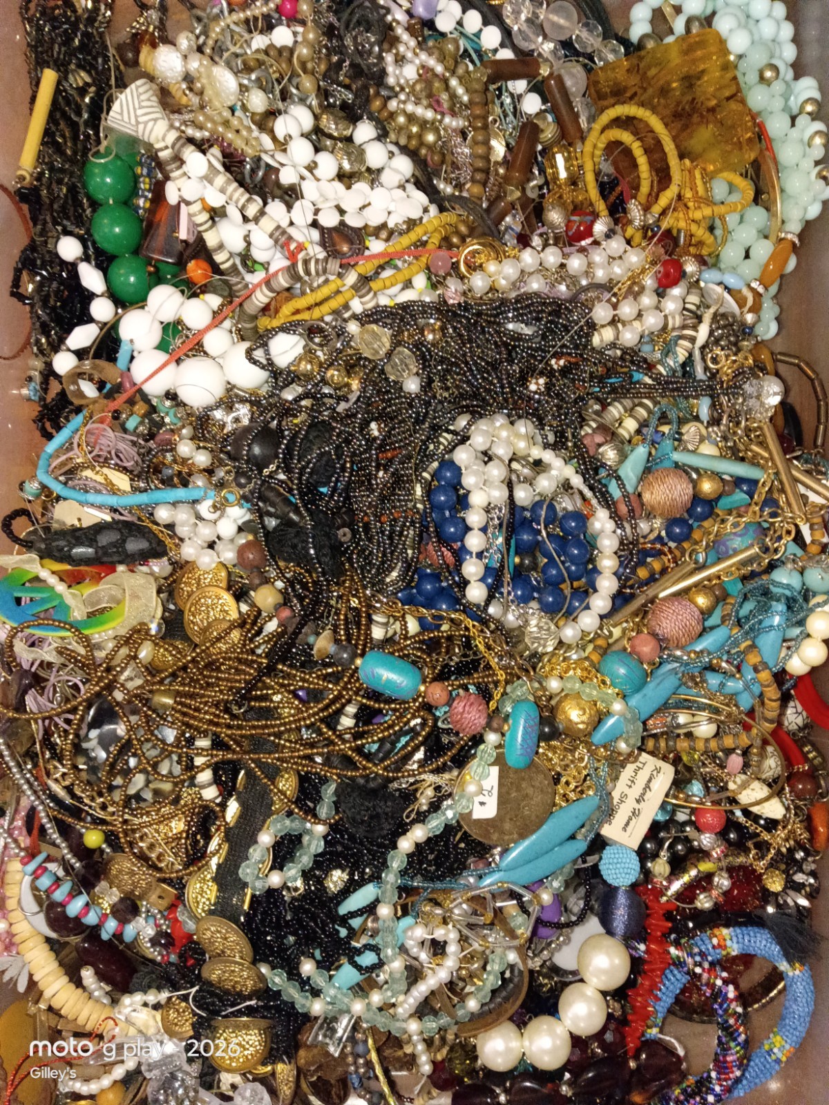 FREE SHIP LOT 1 DAY HANDLING Jewelry Junk 3 POUNDS 3 LBS VTG MODERN Y2K Grab Mix
