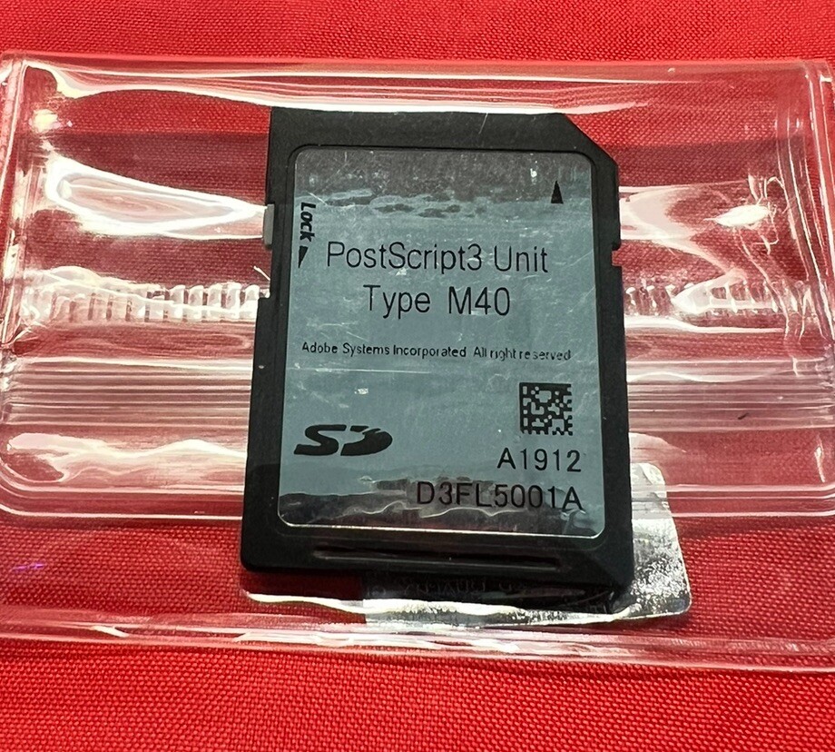 Ricoh Postscript3 Type M40