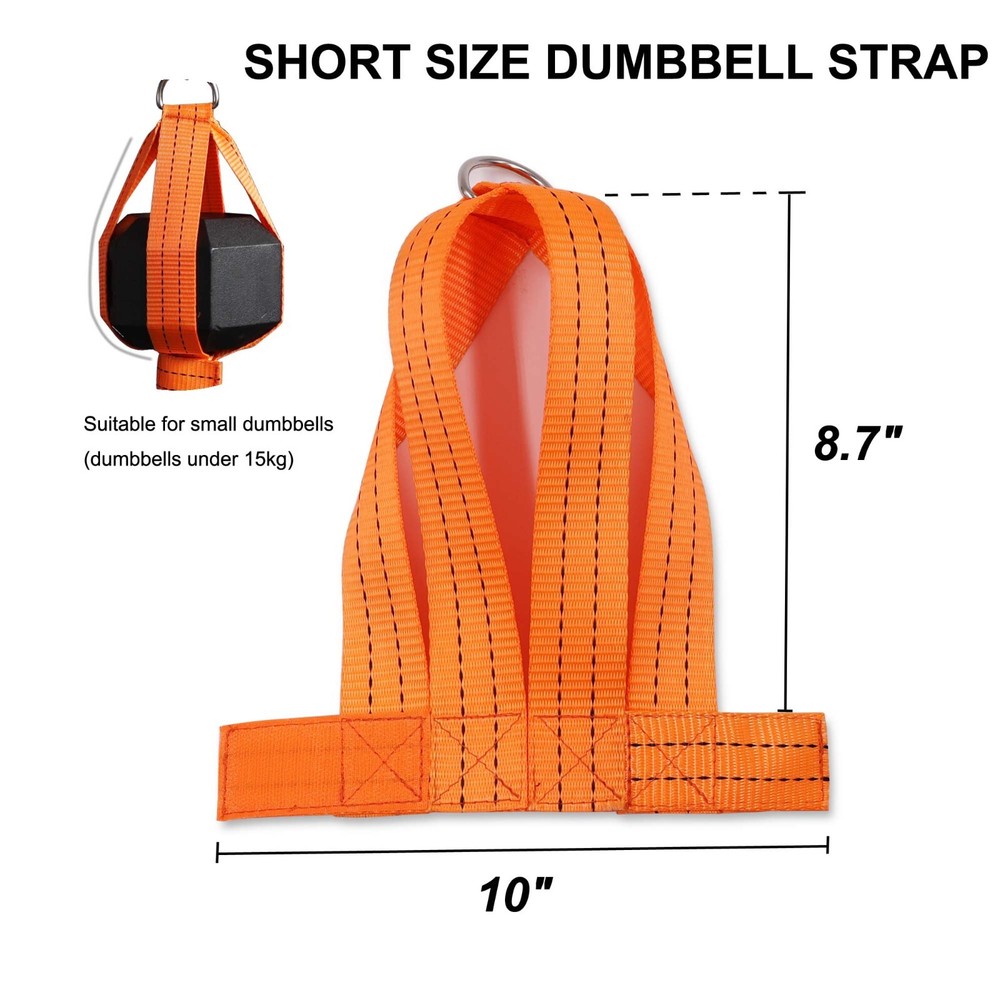 Dumbbell Loading Strap for Dip Belt Weight Plate Loading Strap Heavy Belt Duty