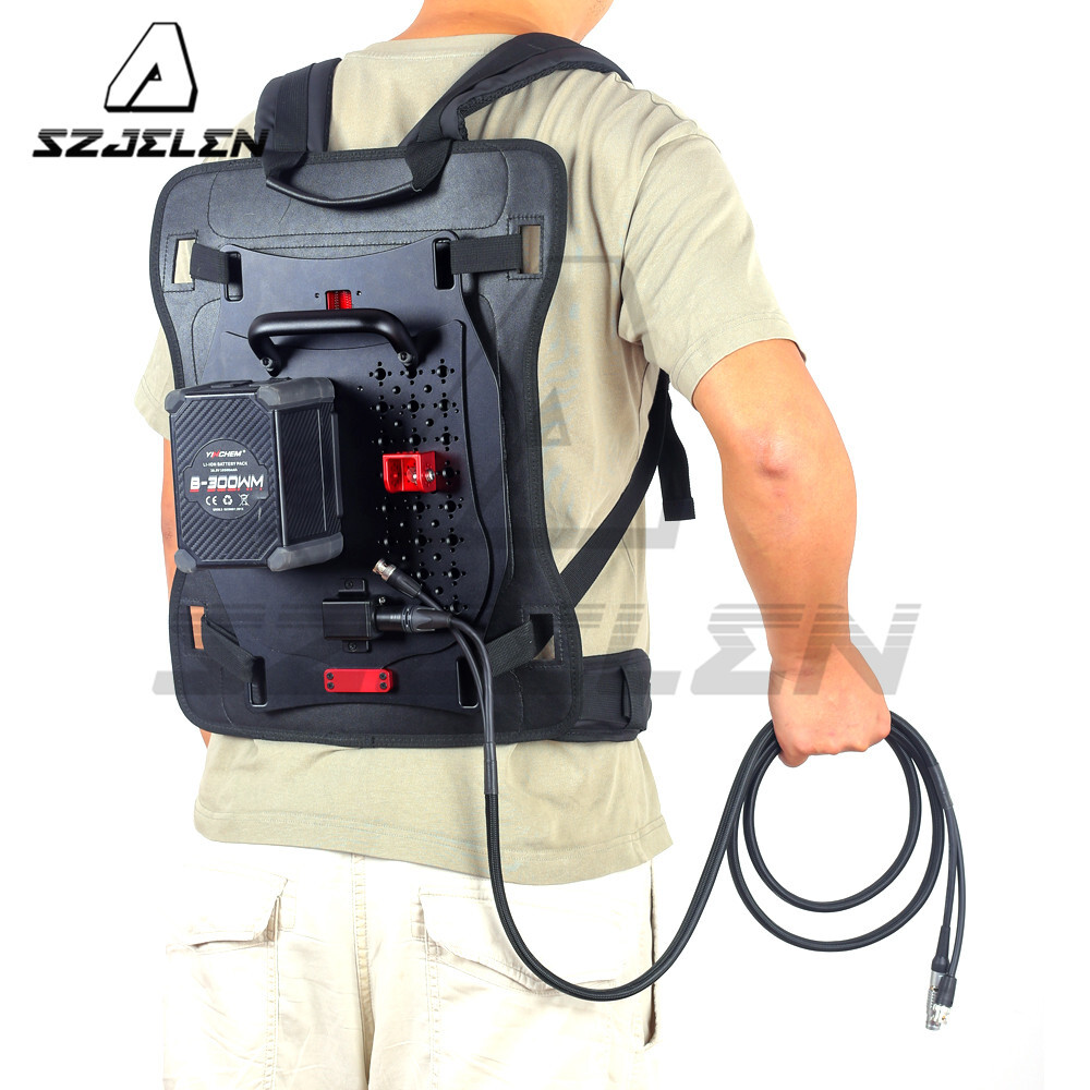 Camera V Mount Battery Power Backpack Handle Fixing Plate for Camera Bettery