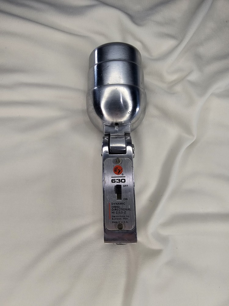 Vintage Electro Voice 630 Dynamic Microphone Head (Tested, Works)