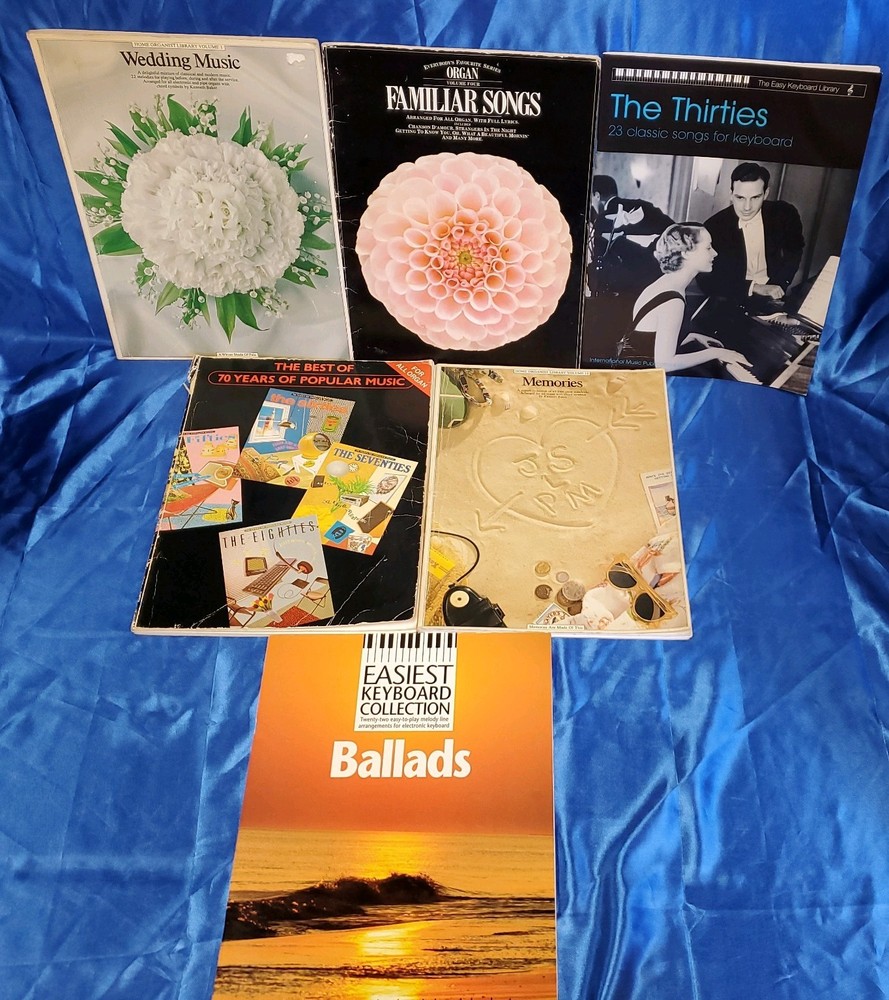 Piano Music 6 x  Books Bundle