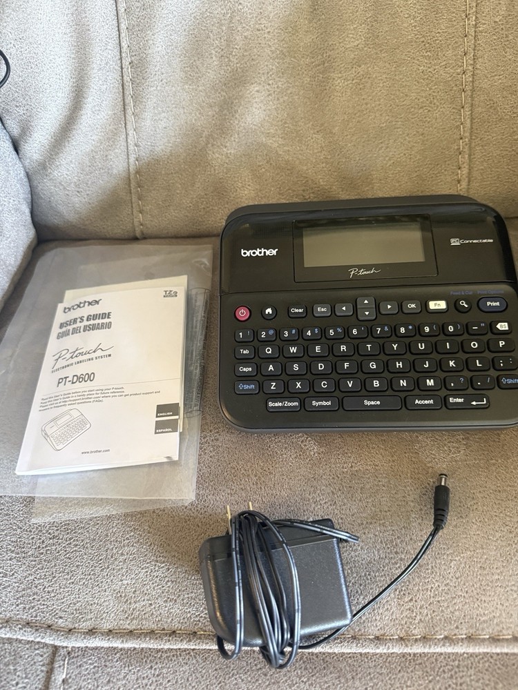 Brother PC-Connectable Label Maker with Color Display - PT-D600