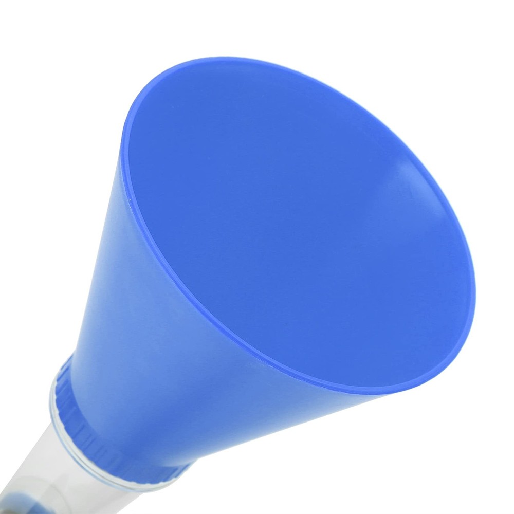 Fast-Clamp Universal Oil Filter, 3PCS Engine Funnel Kit, Change blue