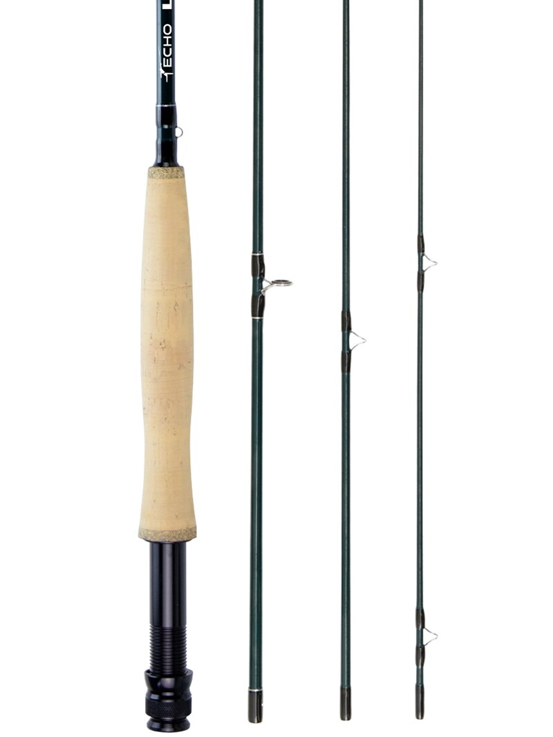 ECHO LIFT 376-4 7'6" #3 WEIGHT 4 PIECE FLY ROD--NEW, FREE SHIPPING