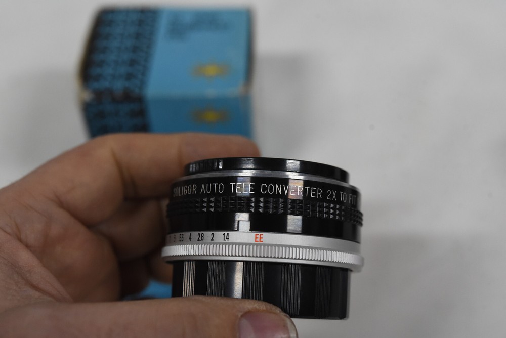 Soligor 2x Tele-Converter for KONICA AR /Auto-Reflex Mount - EE Type - Japan