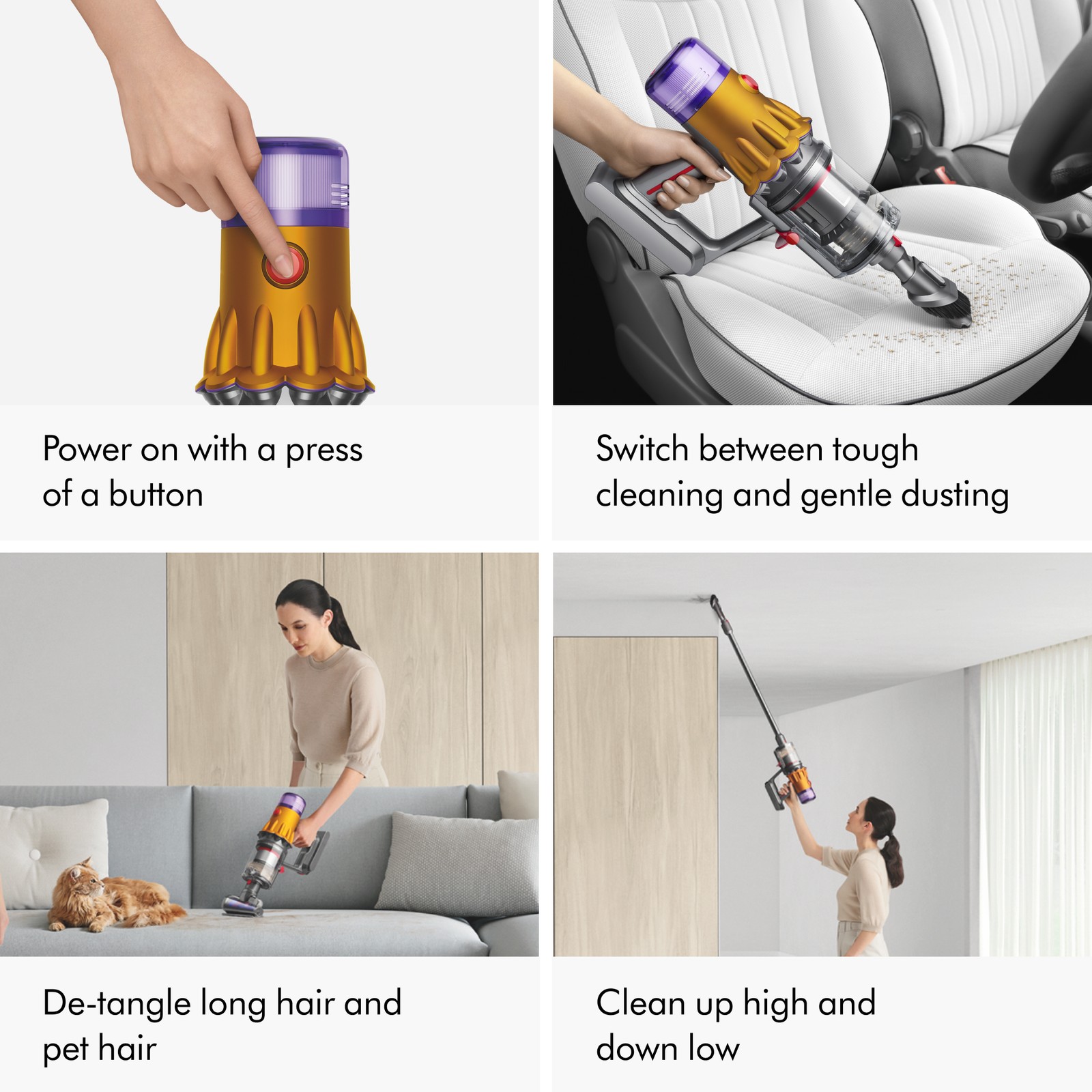 Dyson V12 Detect Slim Cordless Vacuum Cleaner | Nickel | Refurbished