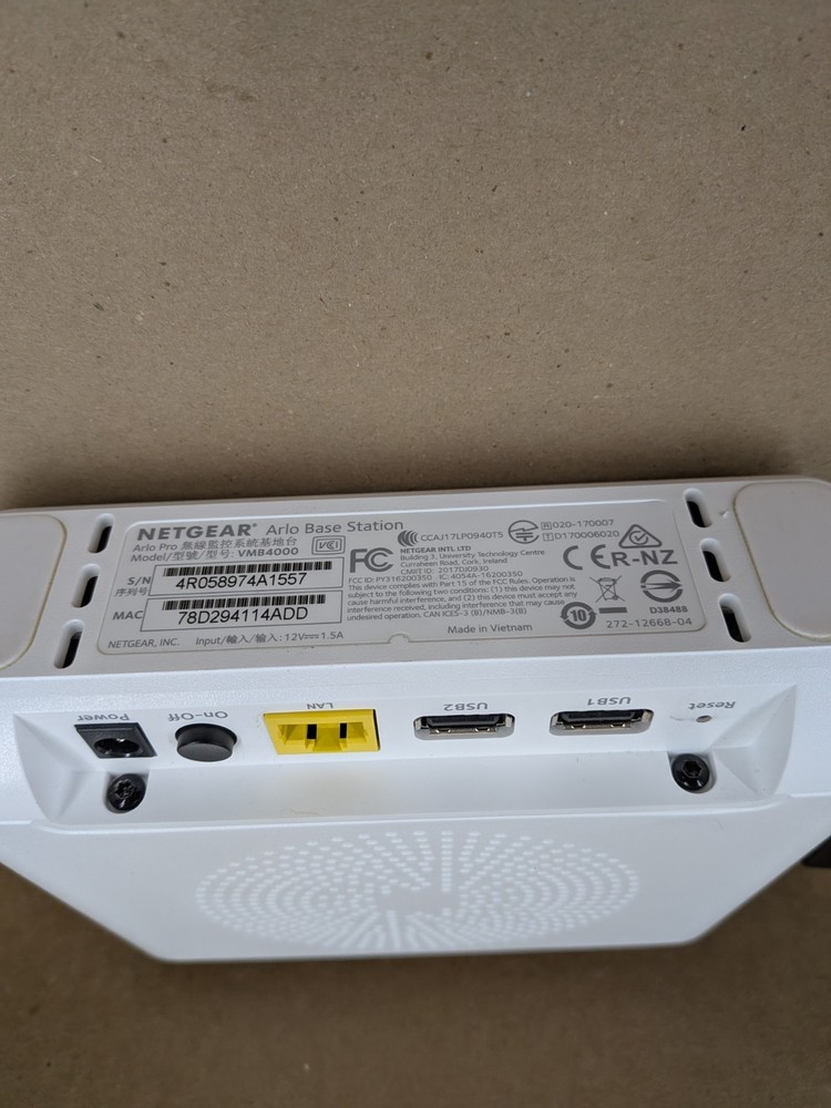 Netgear Arlo Pro VMB4000 Wireless Security Camera Base Station