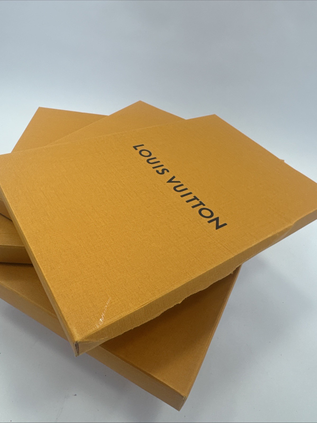 Lot Authentic LOUIS VUITTON Set Of Empty Boxes Set Of 4 See Photos