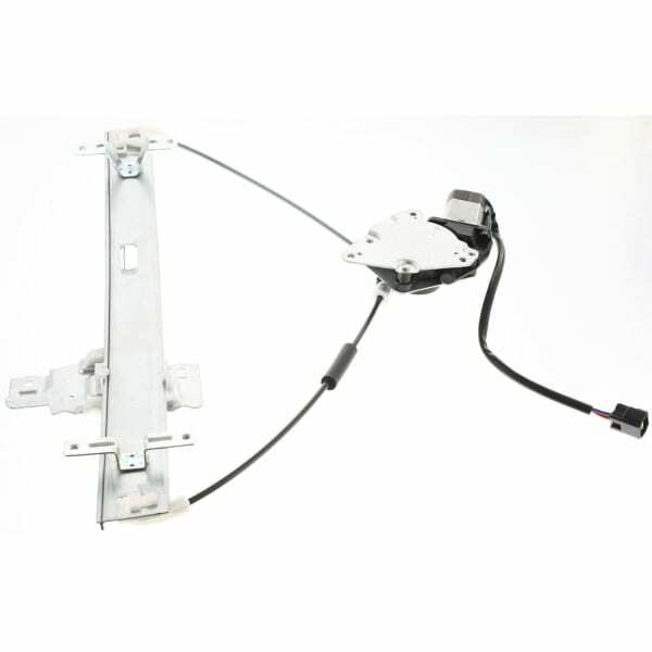 Front, Driver Side Power Window Regulator, With Motor For 98-04 RODEO
