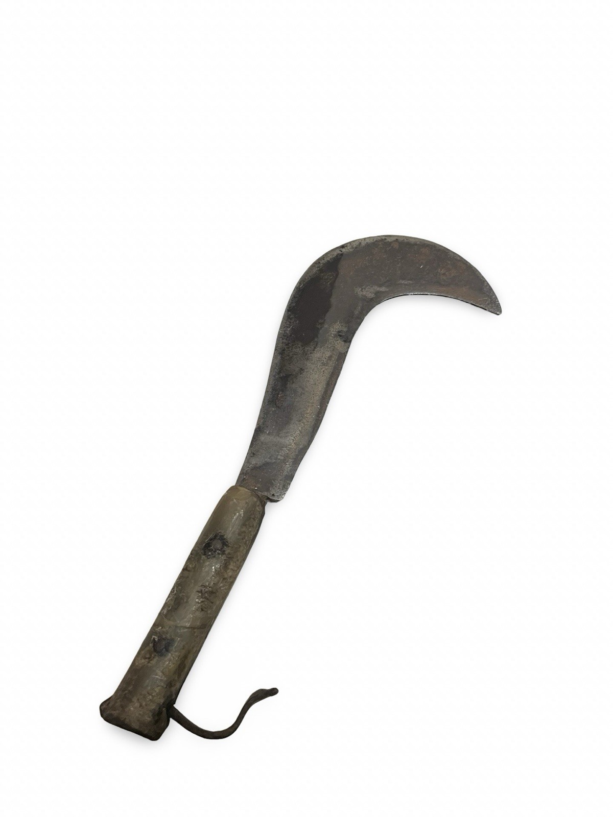 Vintage Billhook Curved Blade Machete Sickle Tobacco Knife Tool Farm 12”