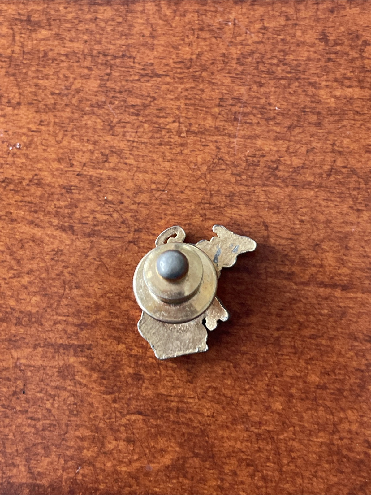 Small GOP 1969 Republican Michigan Political Brass Lapel Pin