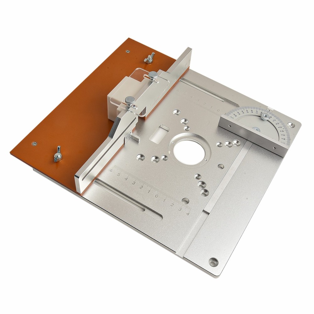 Rust Resistant Aluminium Router Table Insert Plate for Long lasting Performance