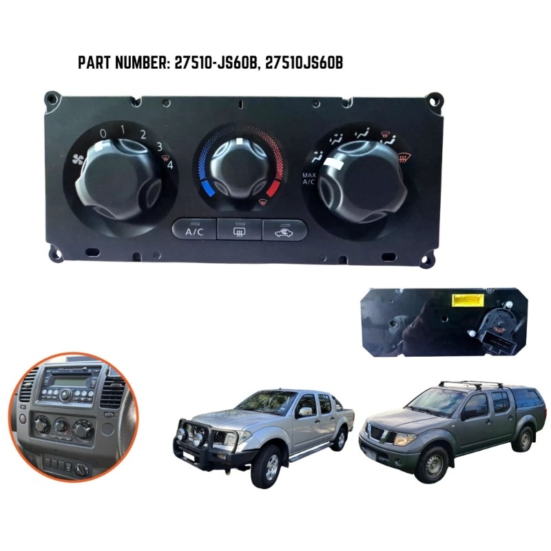 HVAC Switches 27510-JS60B for Pickup Climates Control Panel Air Conditioning