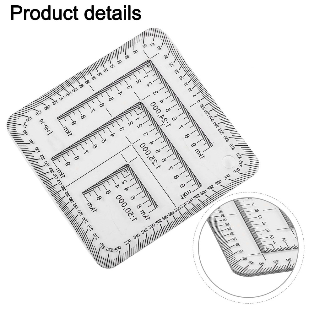 Easily Operable Geographic Coordinate Ruler for Engineers and Students