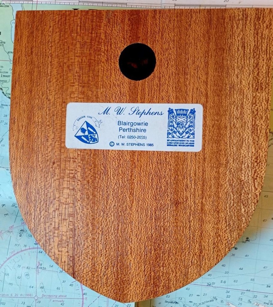 OLD MASTER MARINERS HMS SHIPS NORTHERN LIGHTHOUSE BOARD Crest Shield Plaque