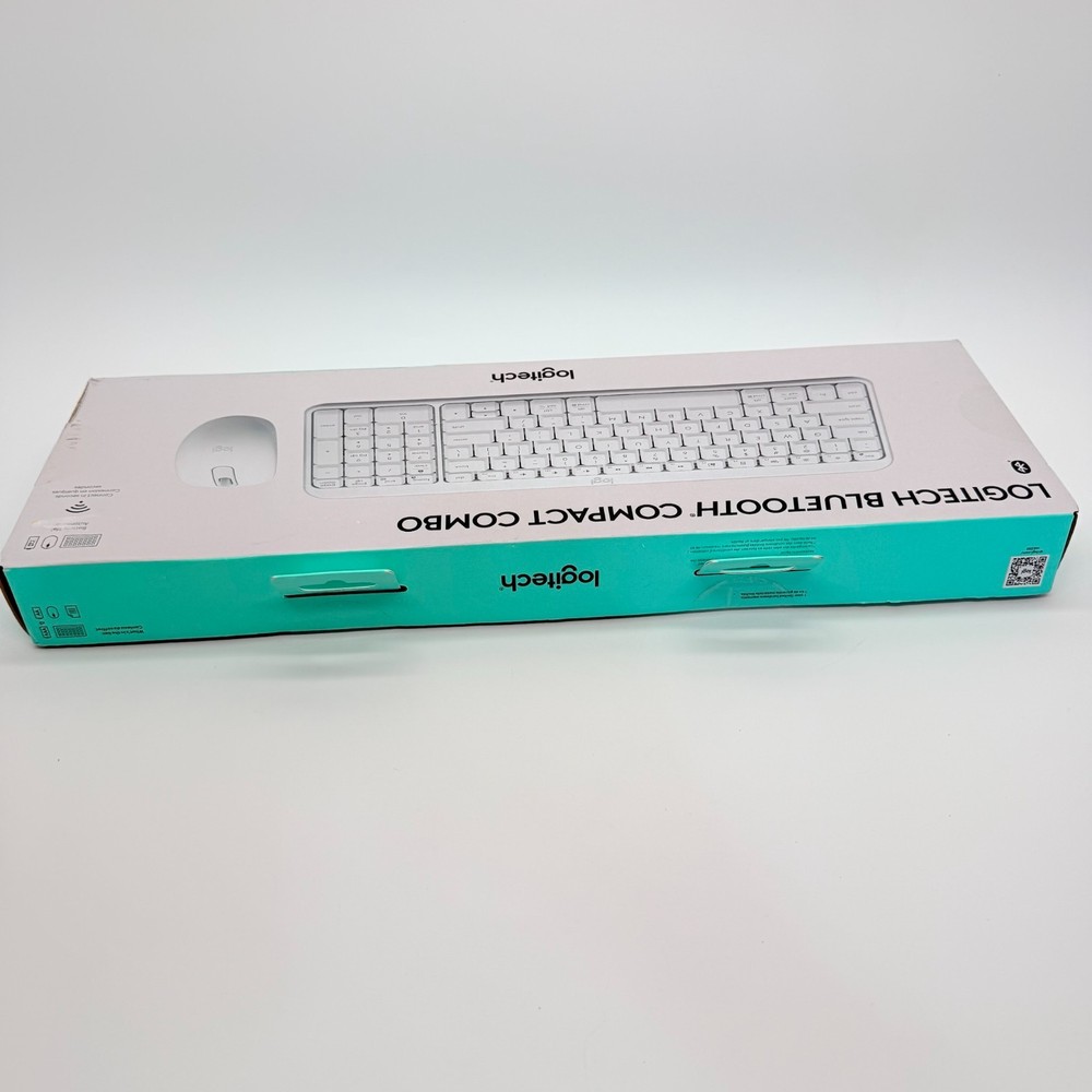 Brand New Logitech Bluetooth Compact Combo – White (920-013508)