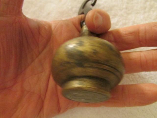 Vintage Brass Scale Weight