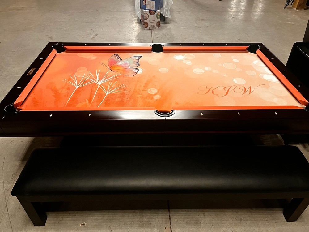 CUSTOM pool table felt cloth