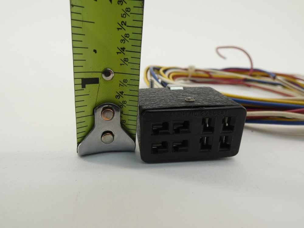 Black Connector and Wires