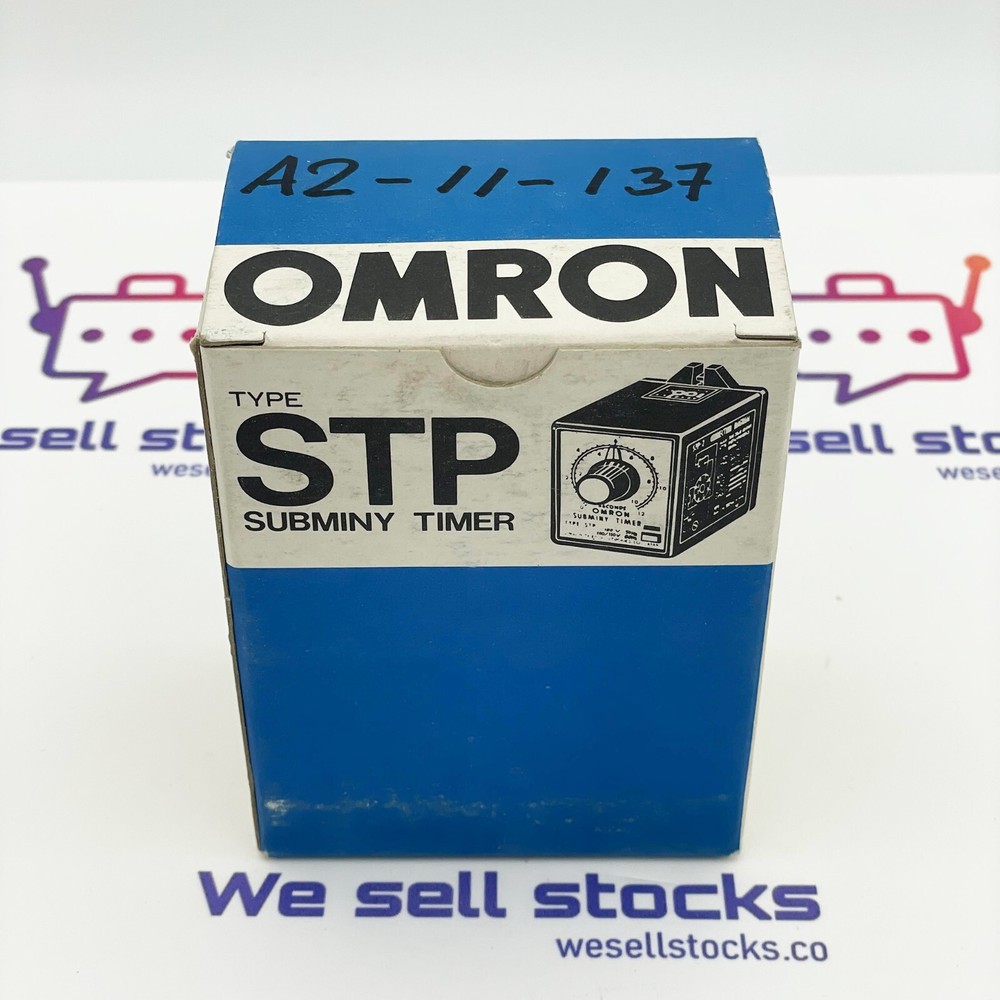 OMRON STP-N SUBMINY MOTOR DRIVEN TIMER 404810 226731 3PEND