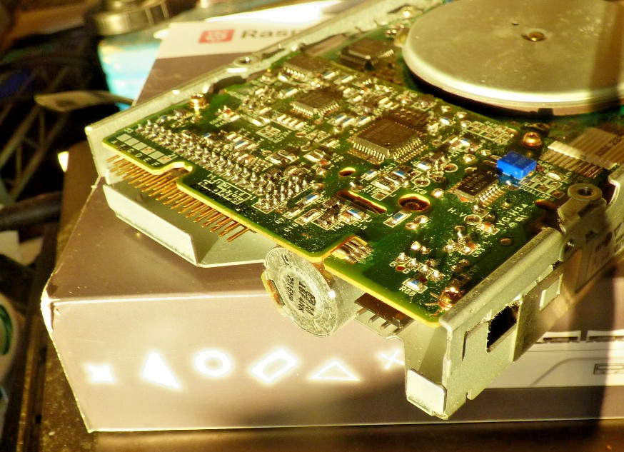 2 Vintage "3.5" Floppy Disk Drives - 2 drives one Bezel
