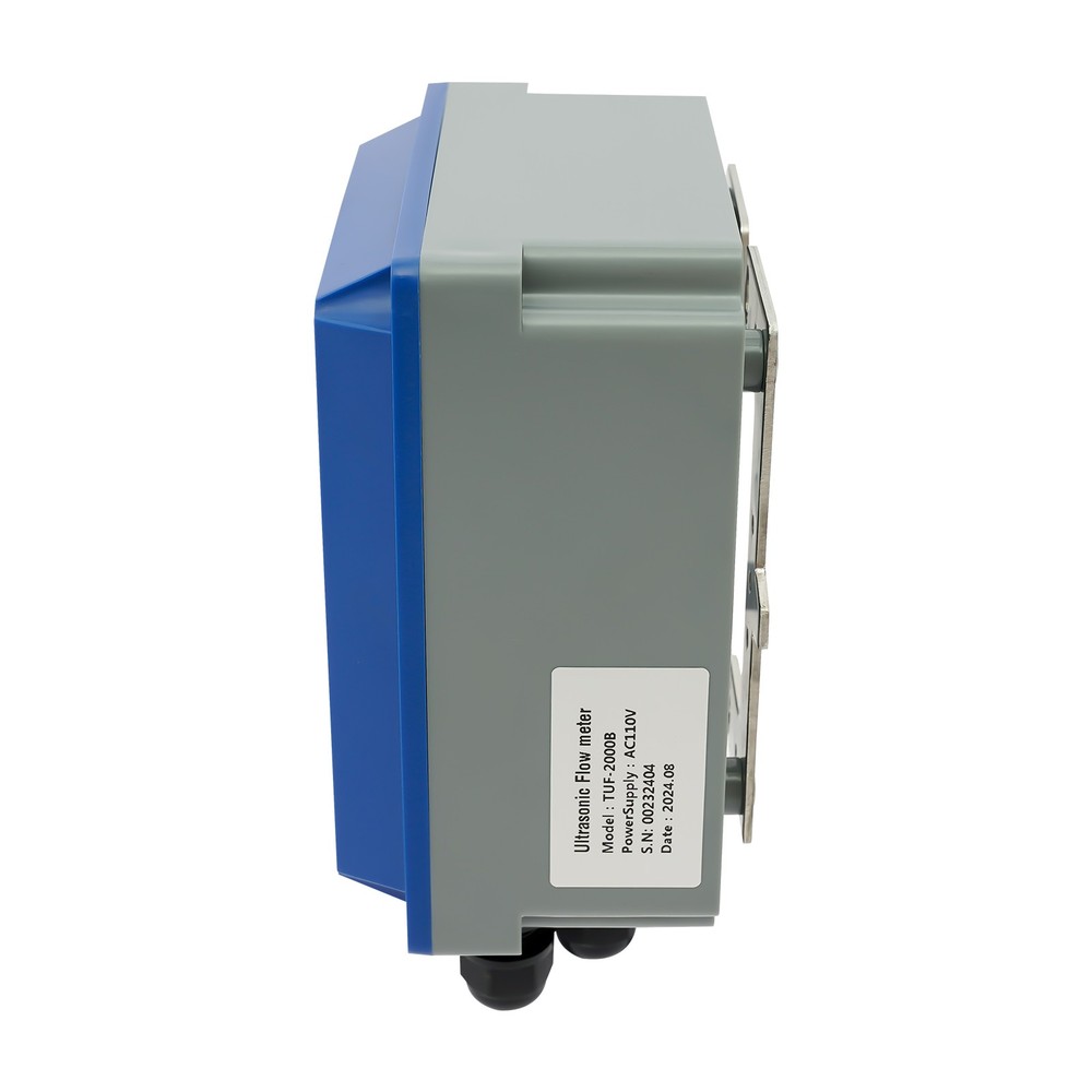 Ultrasonic Flow Meter Flowmeter Liquid Flow Meter IP67 with Clamp-on Transducers
