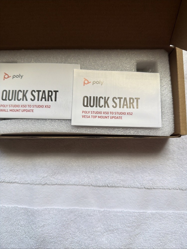 Poly Studio X52 Adapter Bracket For Studio X50 Wall or VESA Mount