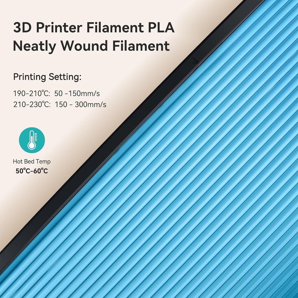 3D Printer Filament Bundle Muticolor, PLA Filament 1.75mm