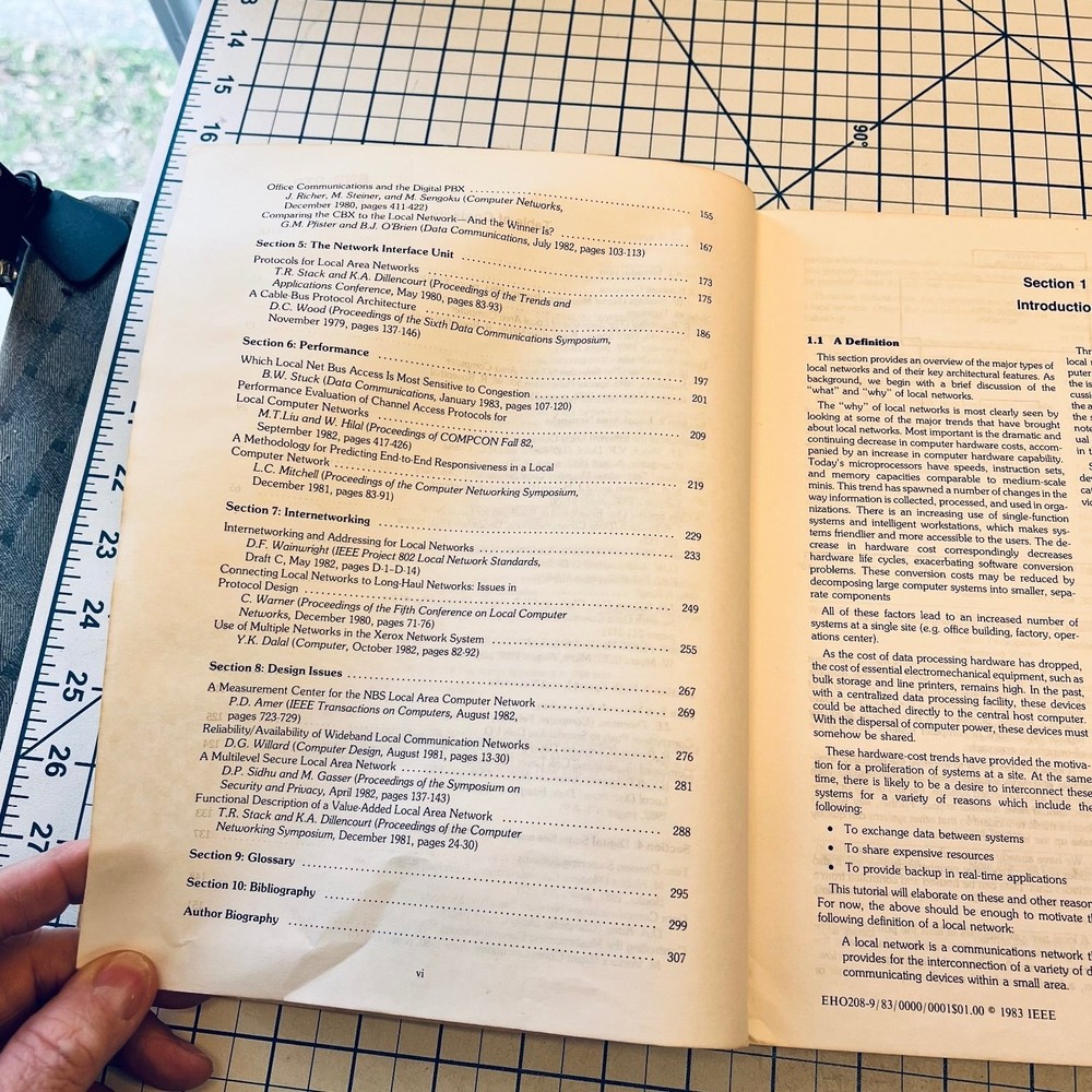 Local Network Technology Tutorial Manual William Stallings 1983 Vintage Computer