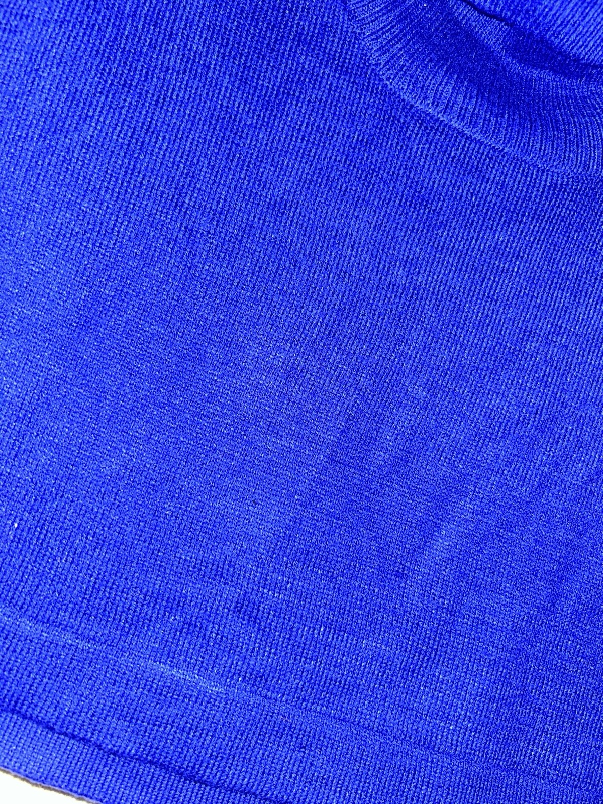 Retro Blue Knit Dickey Turtleneck NWOT, Detachable Accessory Unisex