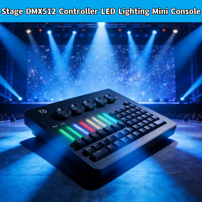 New MINI MA Lighting Console Stage DMX512 Controller LED Lighting Mini Console