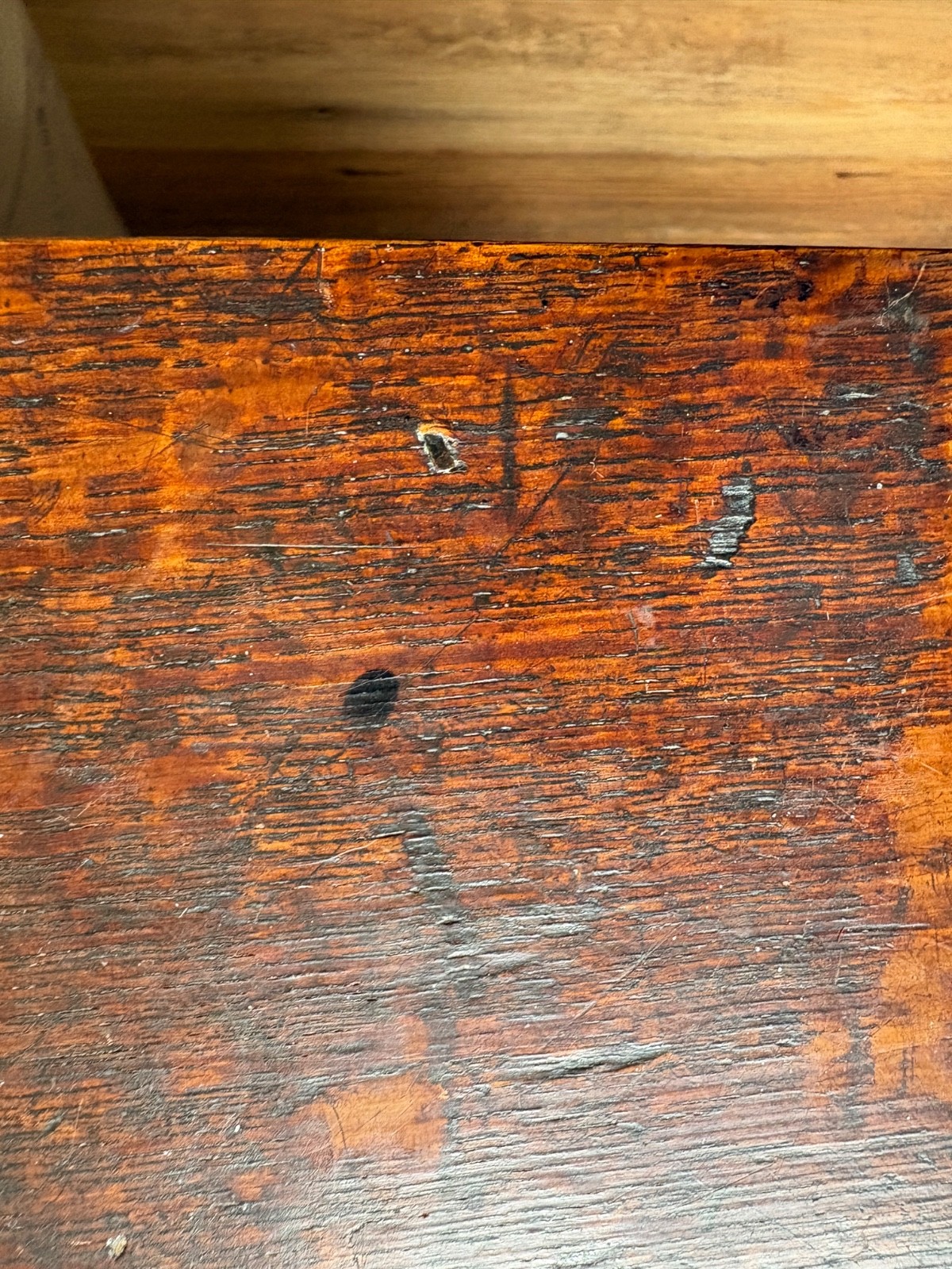 Antique Table Top Walnut Hand Dovetailed Dresser/Salesman Sample/Apprentice