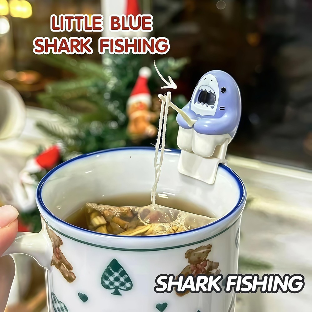 Creative Shark Shape Tea Infuser, Loose Leaf Tea Strainer, Funny Animal Shape...