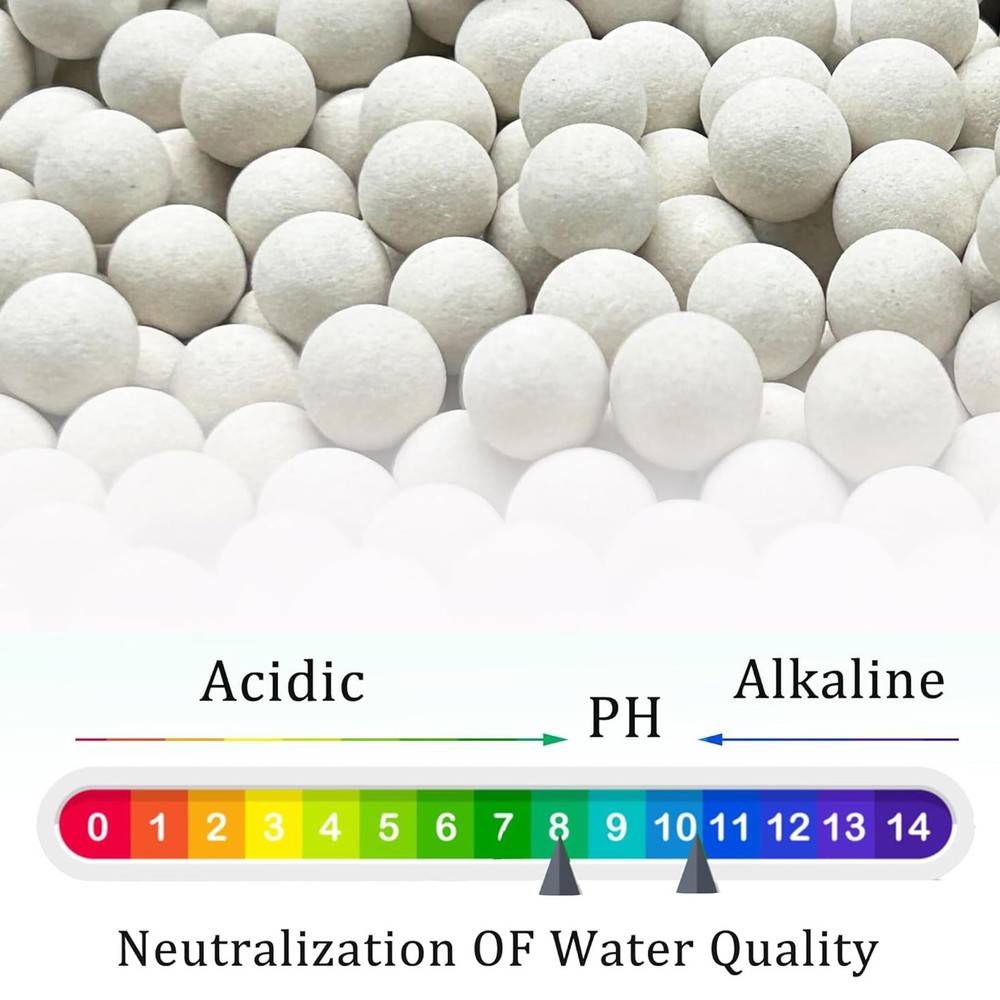 Condensate Neutralizer, 3.3 Lbs Neutralizer Refill Media White