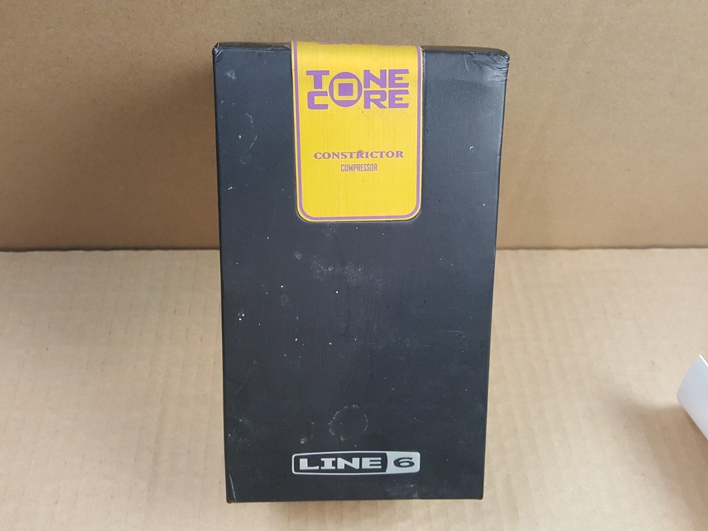 Line 6 Tonecore Constrictor Compressor Effects Pedal Box and Instructions ONLY