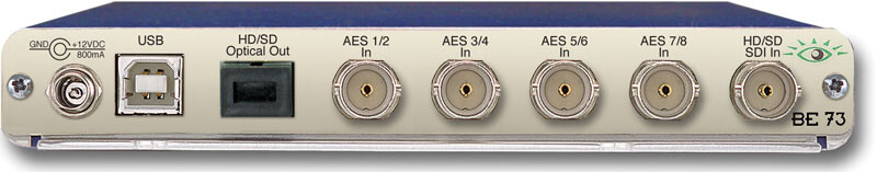 Ensemble Designs : BrightEye 73 HD/SD AES Embedder with Optical Out -8 available
