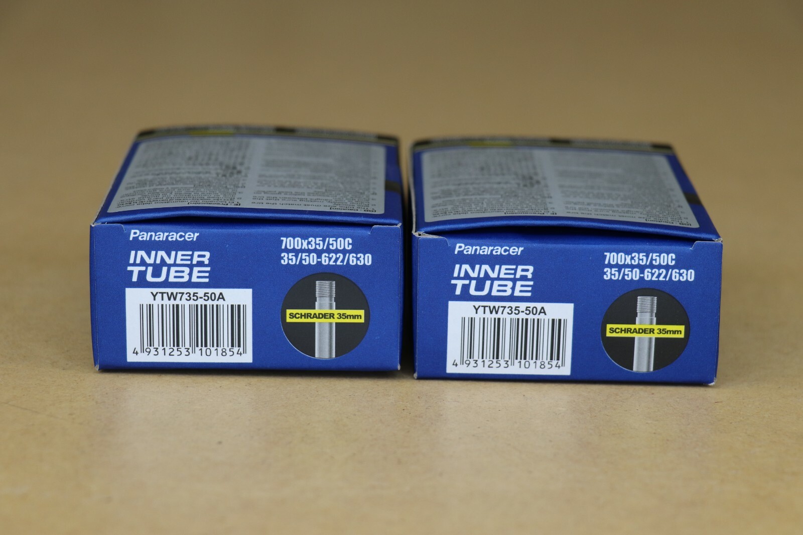 2-Pack Panaracer 700 x 35 40 43 50C 35mm Schrader Valve Inner Tube Hybrid Bike