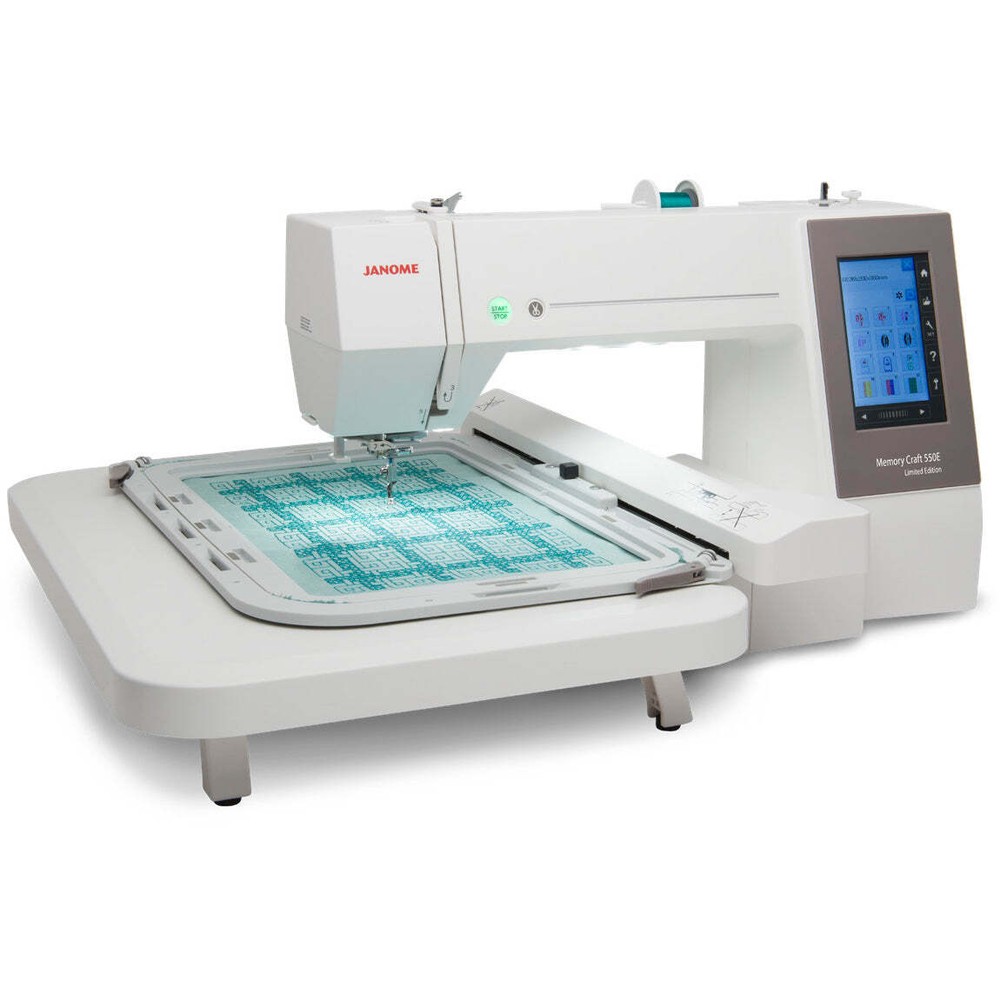 Janome Memory Craft 550E Limited Edition Embroidery Machine