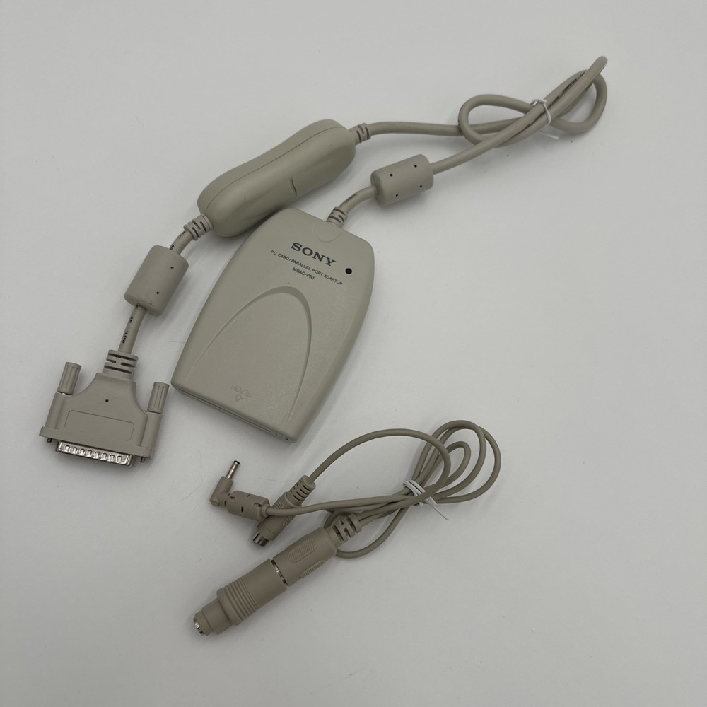 Sony PC Card/Parallel port adaptor MSAC-PR1
