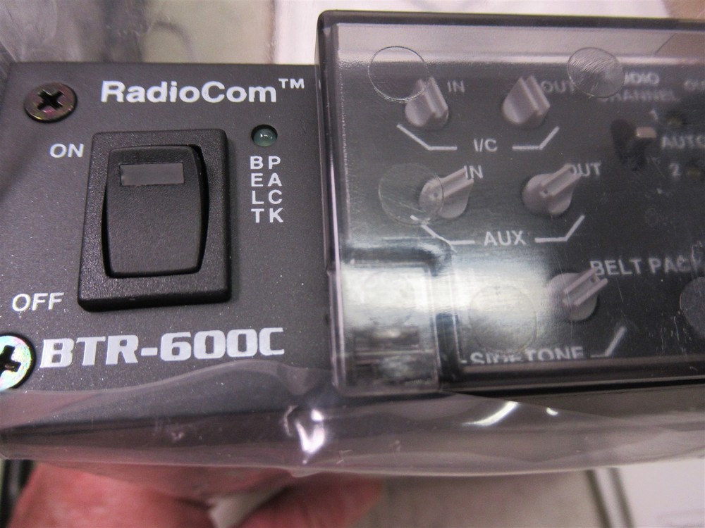 Telex RadioCom BTR-600C Intercom Set 71205-000SP Wireless Intercom Set