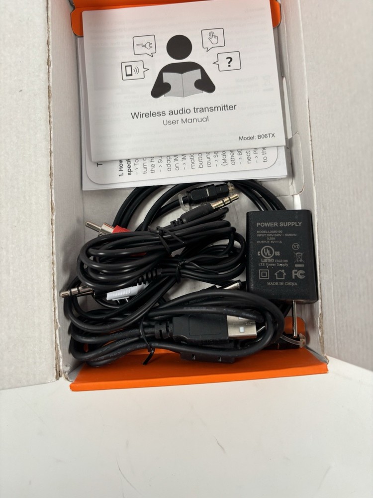 1Mii B06TX Bluetooth 5.3 Transmitter for TV to Wireless Headphone/Speaker